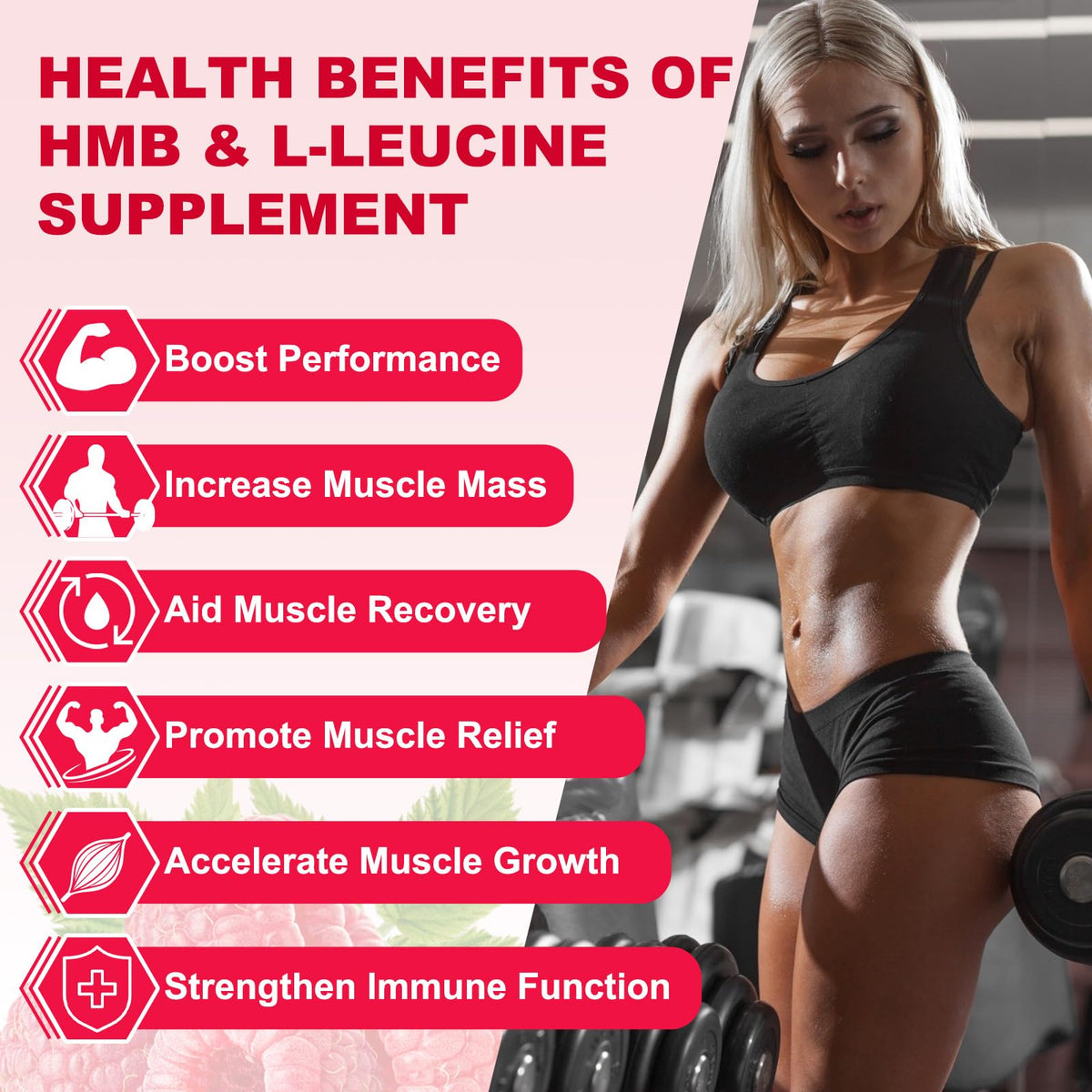 GlaGmrry Gummies HMB et Leucine 231g emballage
