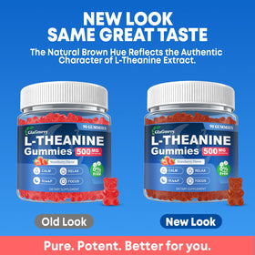 GlaGmrry Gummies L-Theanine - texture douce et saveur de fraise