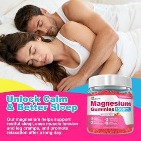 GlaGmrry Gummies Magnésium 90 unités étiquette du produit