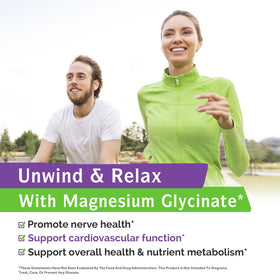 Glicinate de Magnésium Innate Vitality 240 capsules avec étiquettes