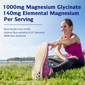 Glicinate de Magnésium Innate Vitality 240 capsules vue de côté