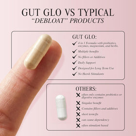 GLO Inner Wellness Complément Alimentaire 4-en-1 60 Capsules avec d'autres produits