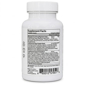 GLO Inner Wellness Complément Alimentaire 4-en-1 60 Capsules étiquette