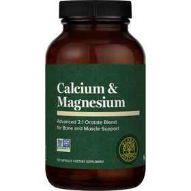 Global Healing Center Calcium et Magnésium Orotate 120 Capsules - vue avant