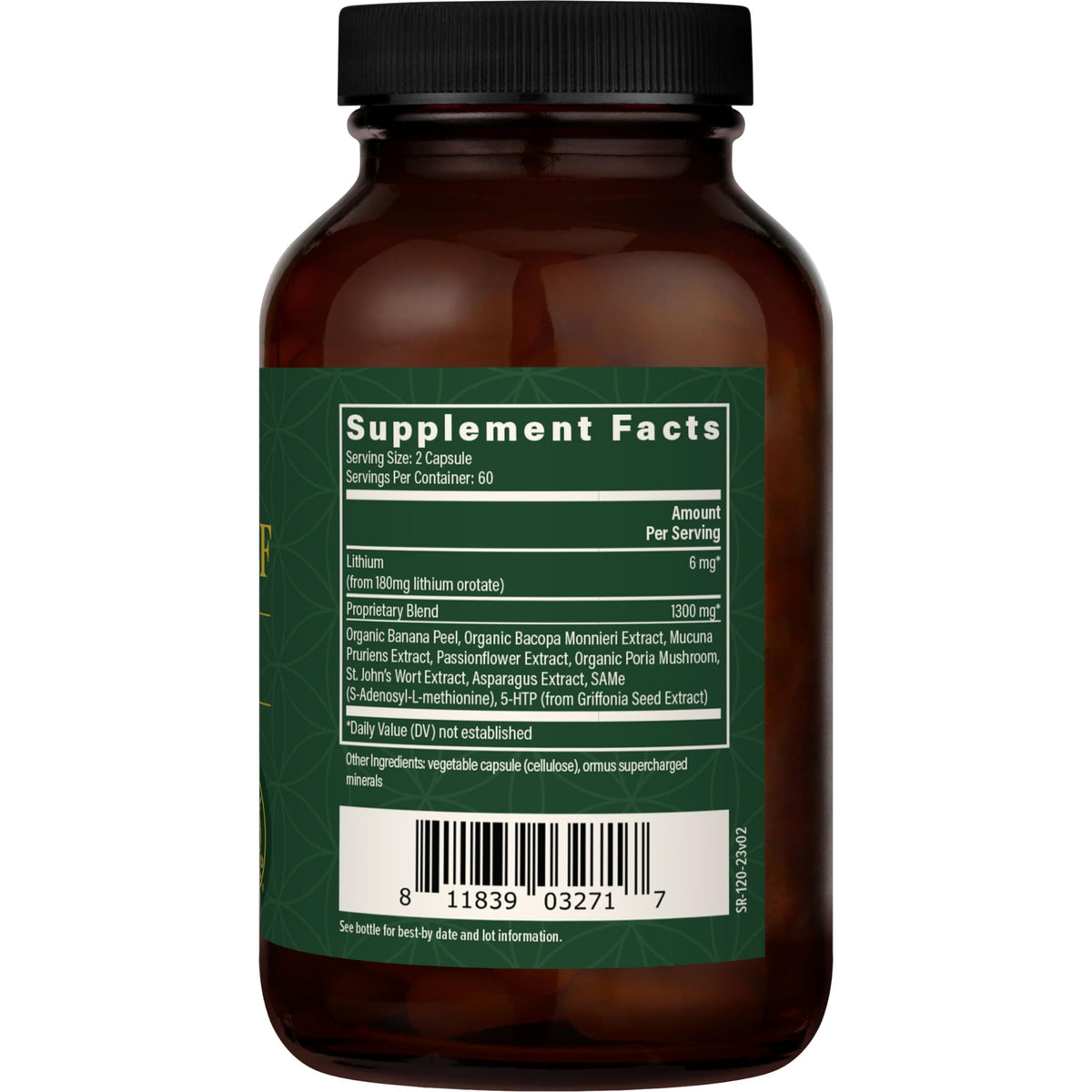 Global Healing Center Complément Alimentaire daily wellness 120 Capsules côté