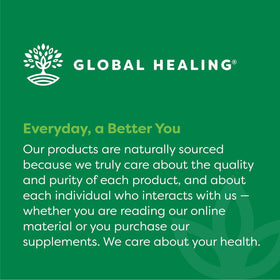 Global Healing Center Quercetin 500mg boîte vue de côté