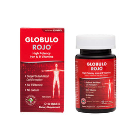Globulo Rojo Complément Alimentaire Fer 60 Comprimés - vue avant