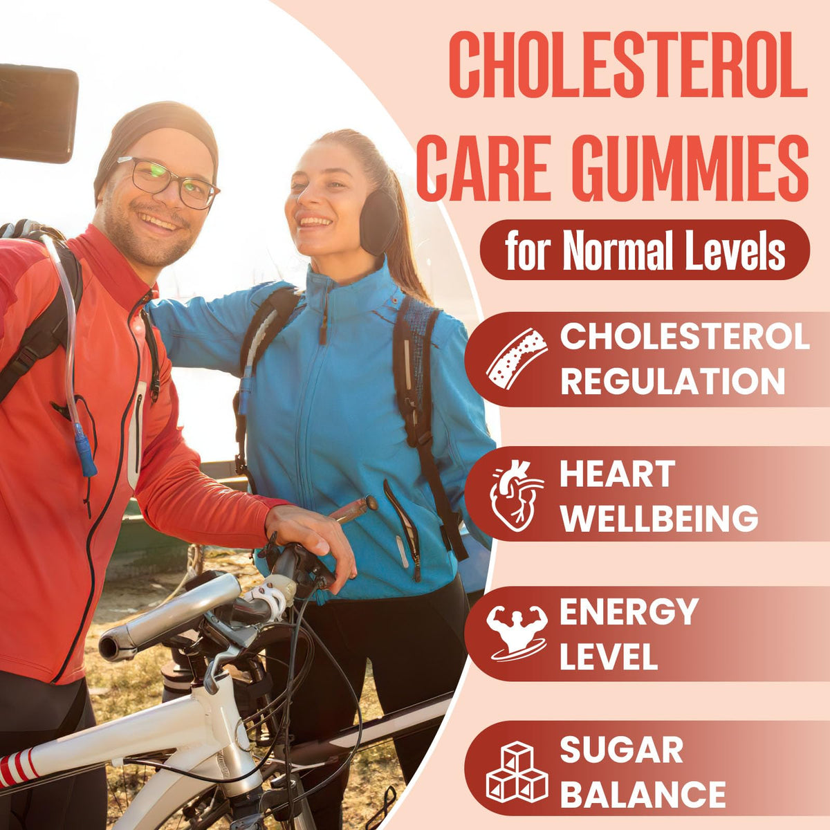 Glorithiventa Complément Alimentaire Cholestérol Gommes Framboise arrière