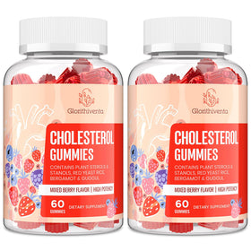 Glorithiventa gummies à la saveur de fruits rouges, vue de face