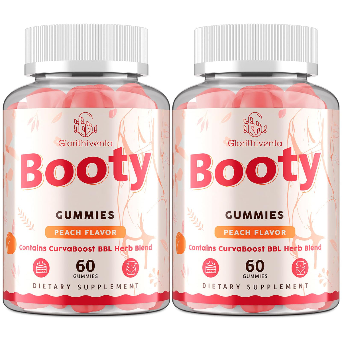 Glorithiventa Gummies pour le Corps vue de face avec emballage