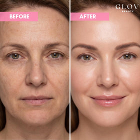 Glov Beauty Complément Alimentaire Organes de Boeuf capsules avec un verre d'eau