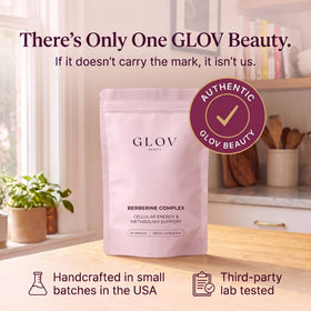 Glov Beauty Complexe de Berbérine 60 capsules emballage