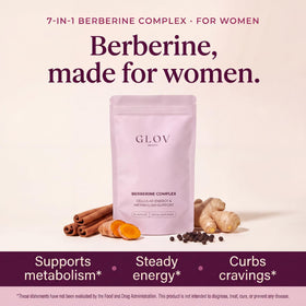 Glov Beauty Complexe de Berbérine 60 capsules prise par une personne