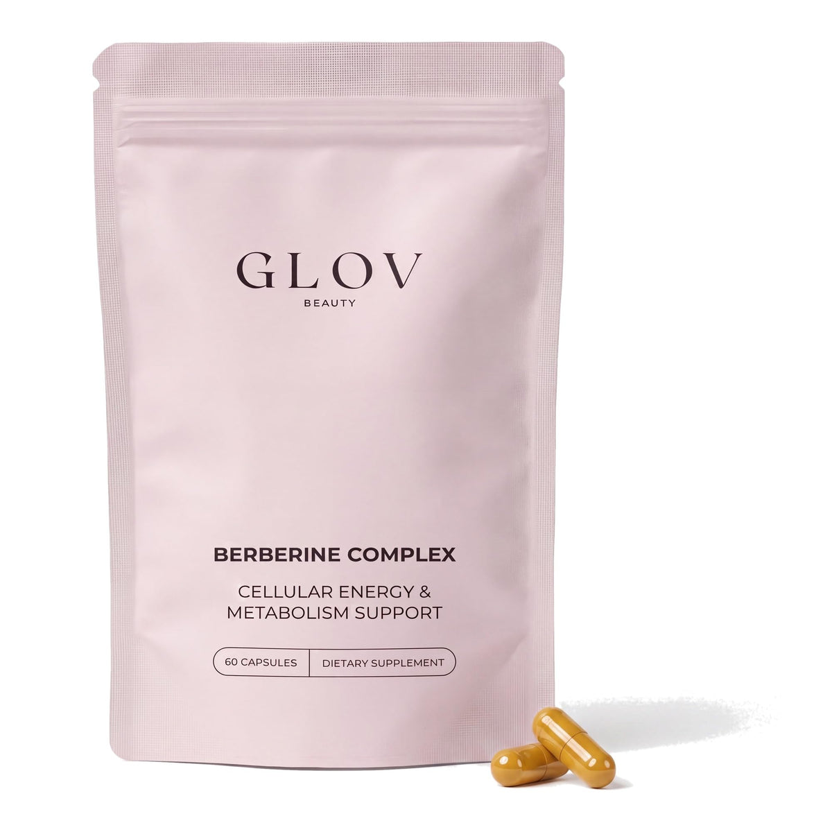 Glov Beauty Complexe de Berbérine 60 capsules vue de face