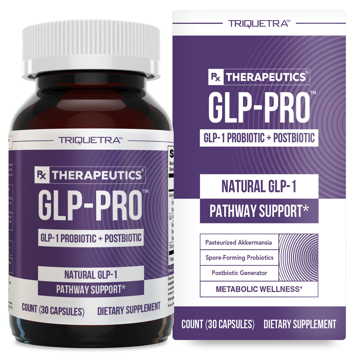 GLP-Pro™ Triquetra Health 30 gélules vue avant
