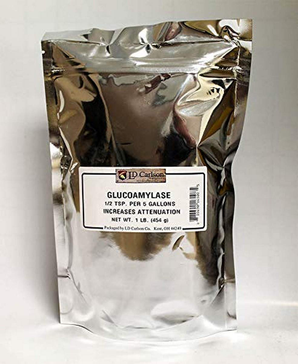 Glucoamylase Enzyme 1 lb Home Brewing Supplies en sachet
