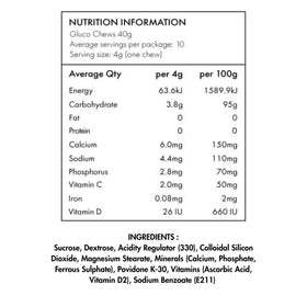 Glucology Glucochews tablette de glucose orange