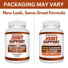 Glucosamine Chondroïtine MSM avec des éléments de style de vie sain