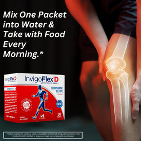 Glucosamine Sulfate INVIGOFLEX sur une table