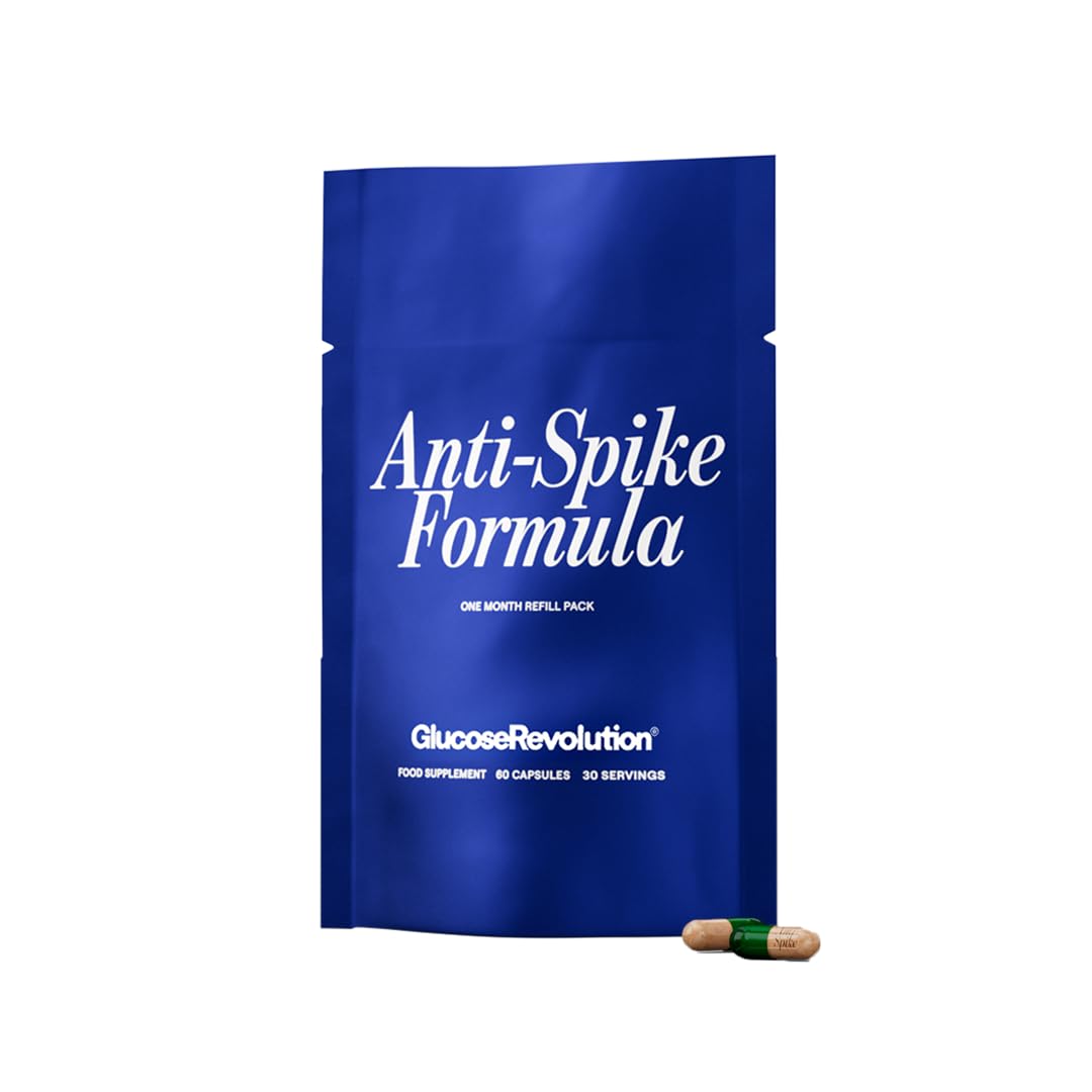 Glucose Revolution Anti-Spike Formula pouch 60 capsules front view