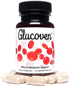 Glucoven gélules végétales ouvertes montrant leur contenu