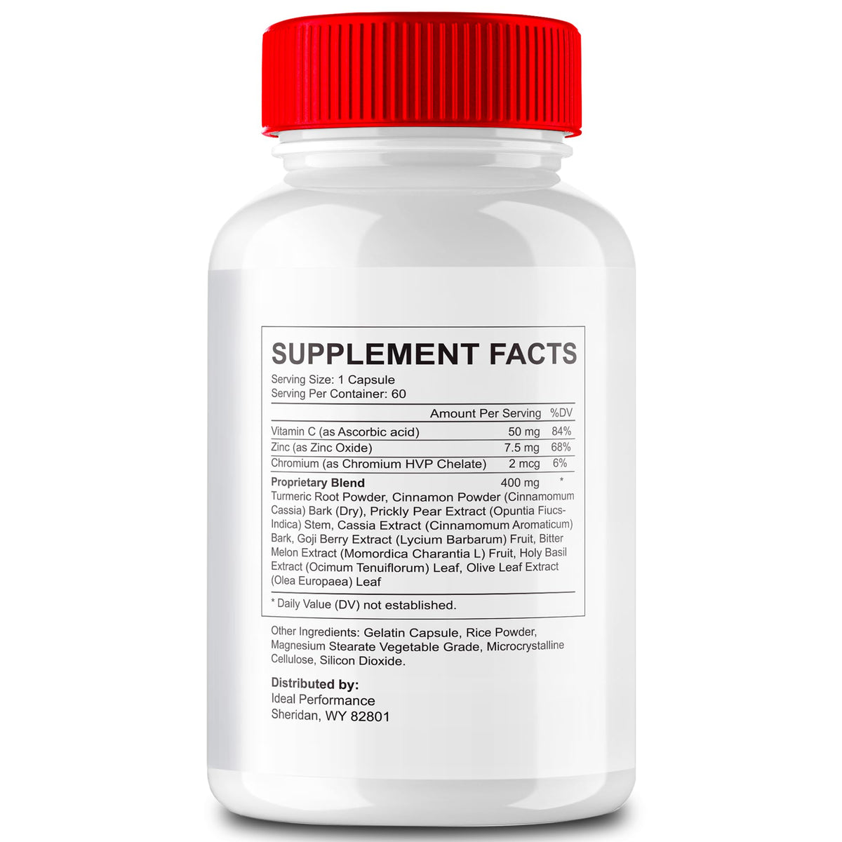 Glucozen Capsules, emballage et informations sur le produit