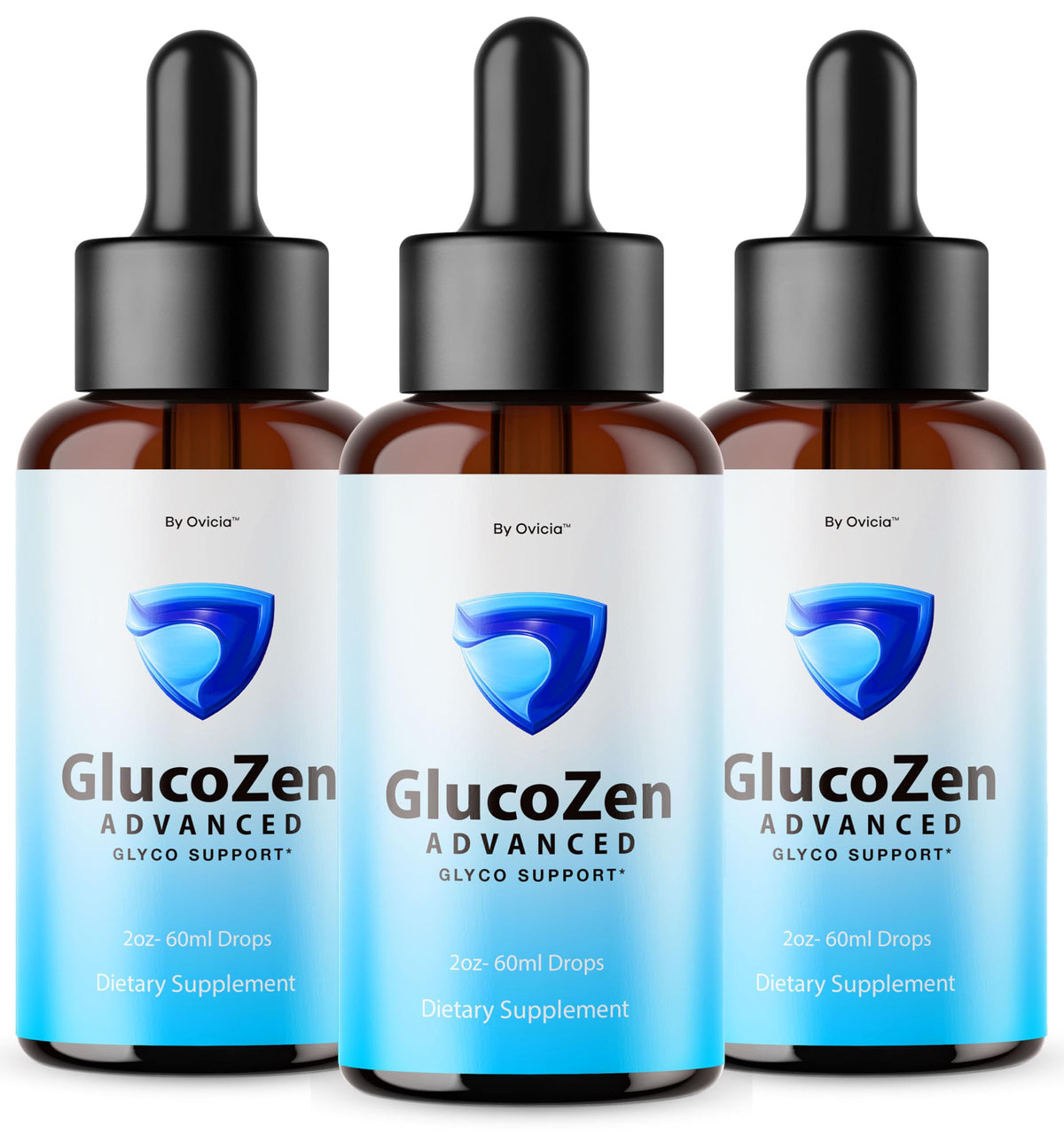 Glucozen Drops d'OVICIA flacons pack de 3