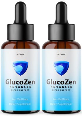 Glucozen Drops OVICIA flacon avant avec étiquette