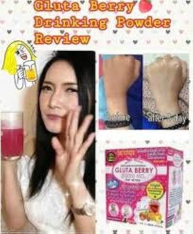 Gluta Berry Boisson 200000 mg PUNCH boîte de 10 sachets