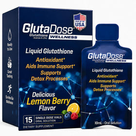 GlutaDose Glutathion Liquide 15 Vials présentation avant