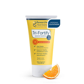 Glutathione Liposomal Researched Nutritionals tube orange avant