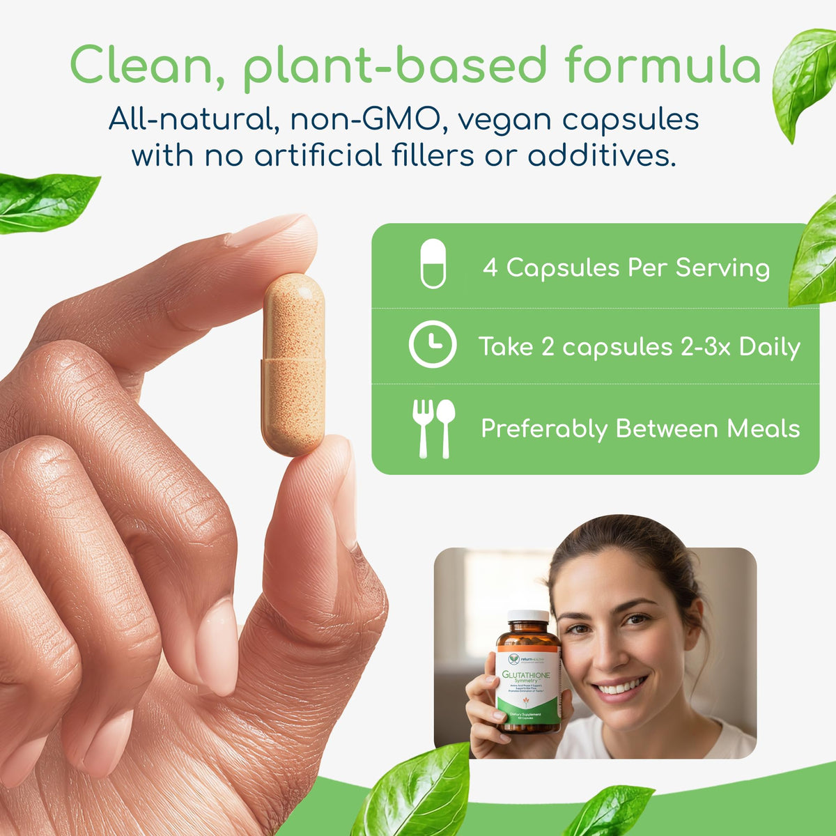 Glutathione Symmetry Return Healthy avec ingrédients naturels