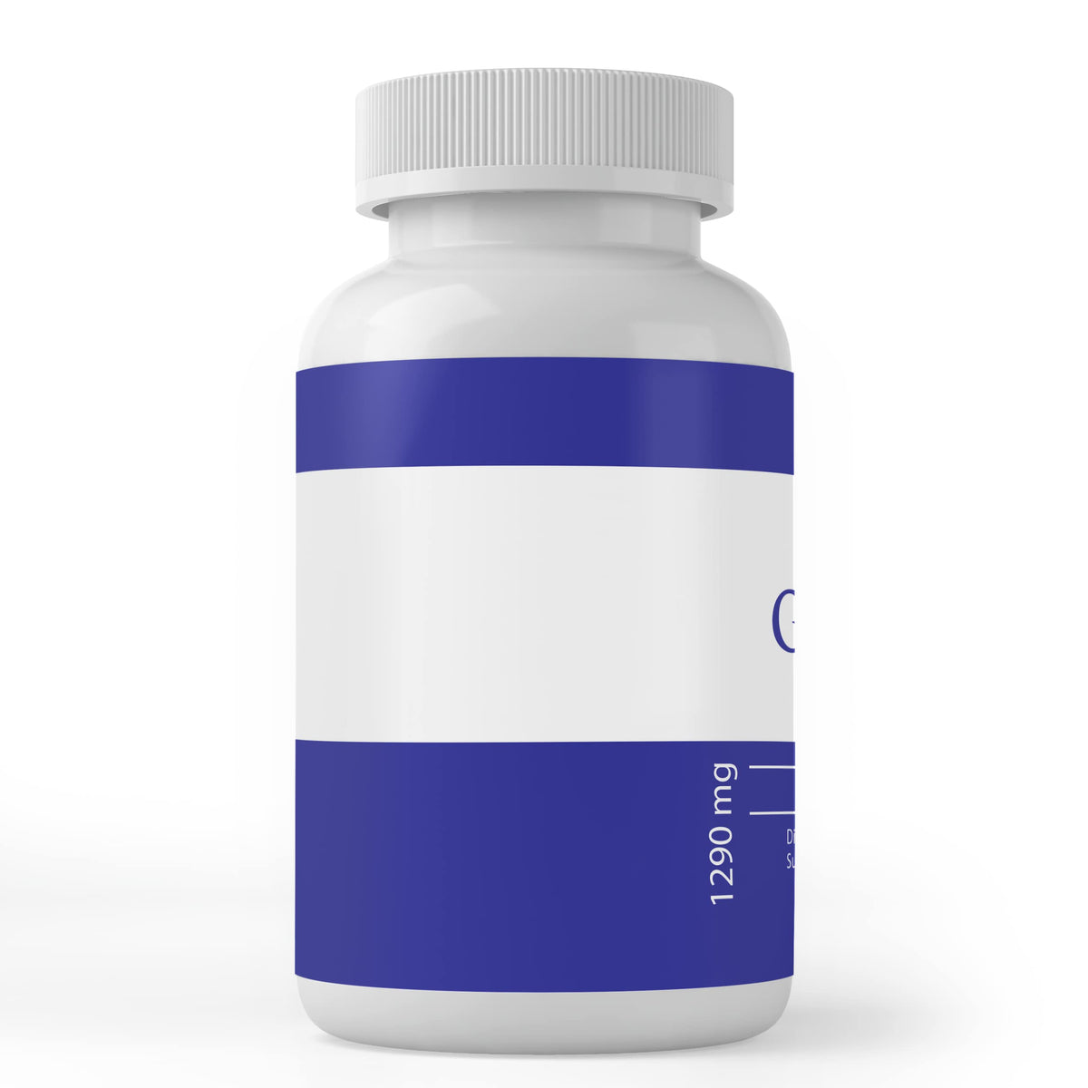 Glycine PURE ORIGINAL INGREDIENTS 100 capsules côté packaging