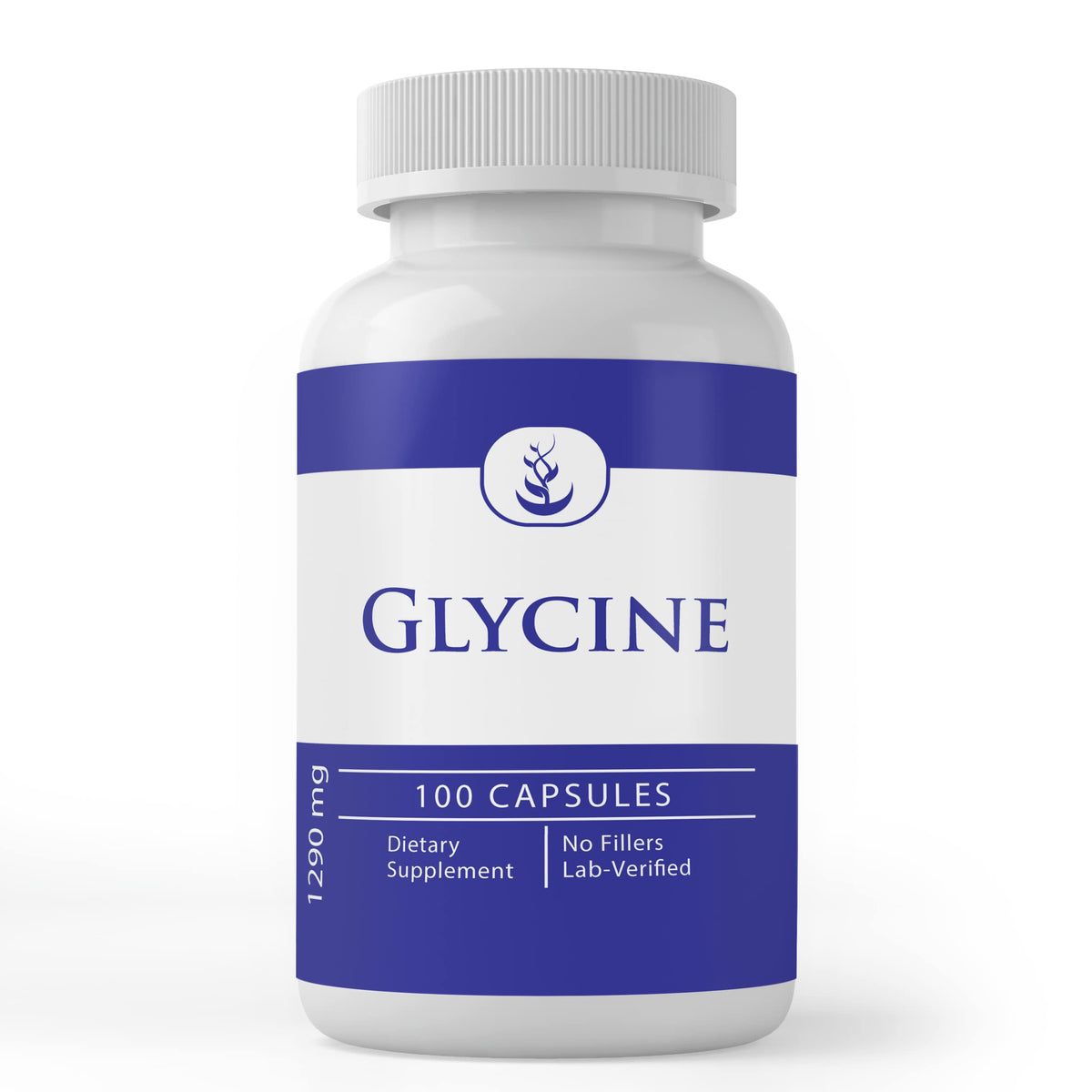 Glycine PURE ORIGINAL INGREDIENTS 100 capsules vue de face