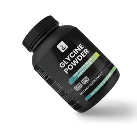 Glycine PURE ORIGINAL INGREDIENTS en poudre dans un bol