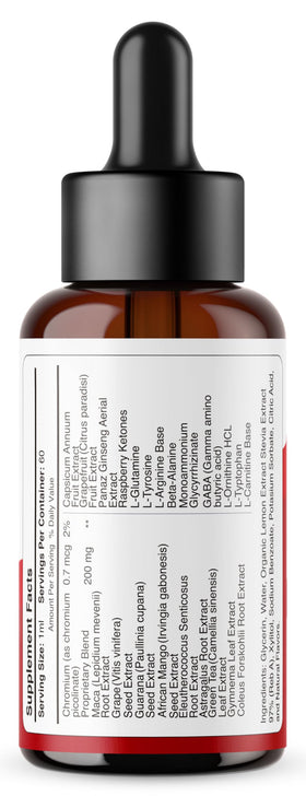 Glyco Lean Drops OVICIA montrant le compte-gouttes