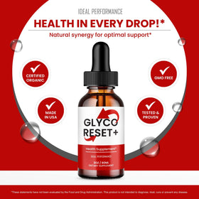 Glyco Reset Drops flacon arrière vue