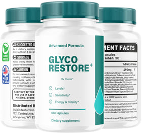 Glyco Restore Capsules d'OVICIA, image de style de vie avec des capsules