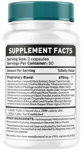 Glyco Restore Capsules d'OVICIA, prise de capsules avec un verre d'eau