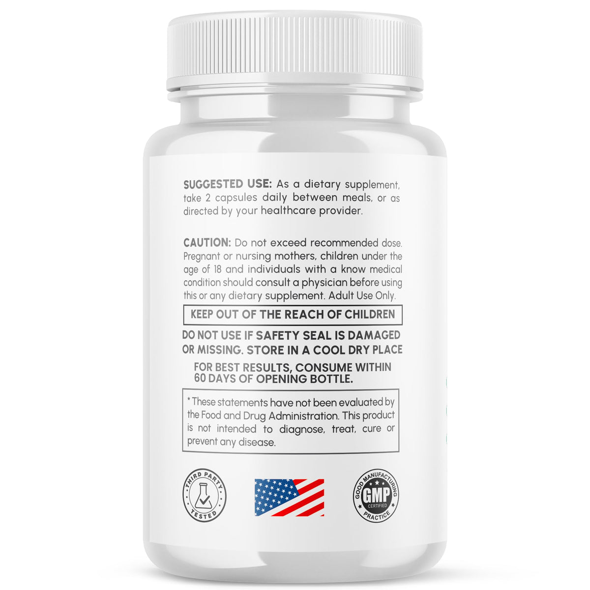 Glyco Restore Capsules MJO avec une main tenant le flacon