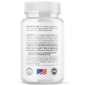 Glyco Restore Capsules MJO avec une main tenant le flacon
