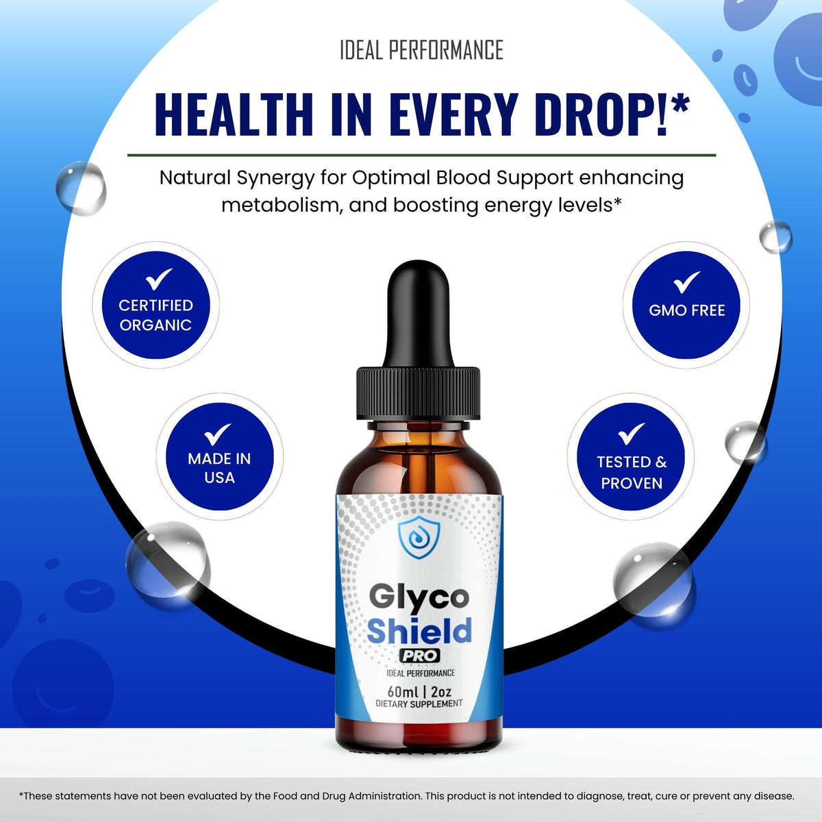 Glyco Shield Drops gouttes en action