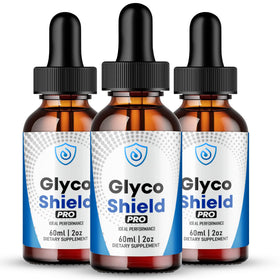 Glyco Shield Drops IDEAL PERFORMANCE 3 Pack vue avant avec étiquette