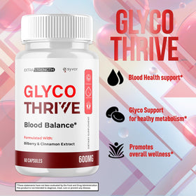 Glyco Thrive Capsules, présentation des capsules sur une surface