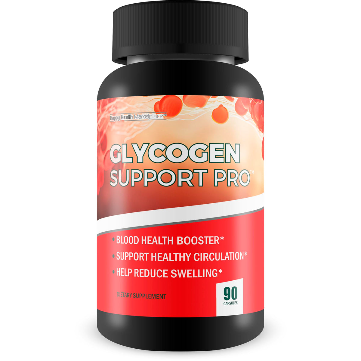 Glycogen Support Pro complément alimentaire en gélules, vue de face