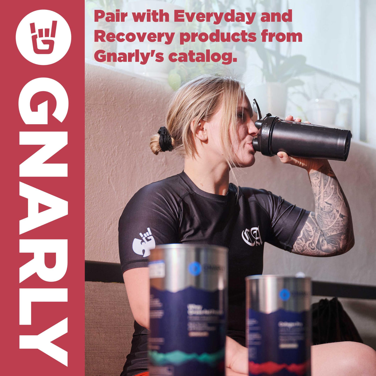 Gnarly Nutrition Collagen Pro Stick Packs affichage des informations nutritionnelles