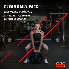 GNC AMP Ripped Vitapak ouvert montrant son contenu
