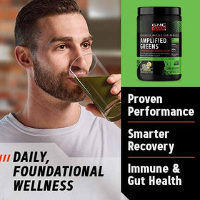 GNC Amplified Greens Blend 320g, mélange de super-aliments en poudre