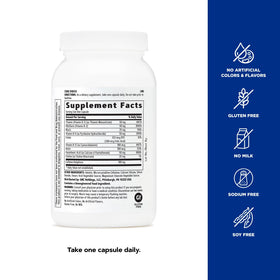 GNC B-Complex Plus Energy flacon ouvert avec capsules