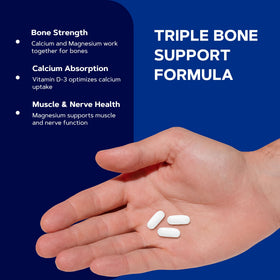 GNC Calcium Plus Magnésium & Vitamine D-3 1000mg vue du dessus
